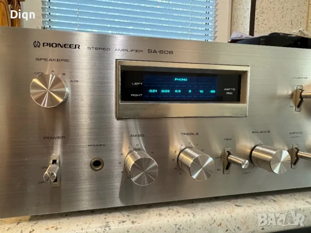 Pioneer SA-608 Като нов , снимка 2 - Ресийвъри, усилватели, смесителни пултове - 47195094