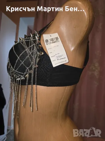 Сутиен с елементи POULZEN INDUSTRIES 70B/S, снимка 3 - Бельо - 49715158