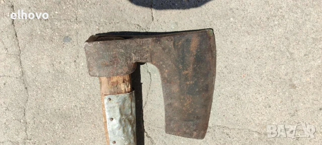 Българска брадва с дълга дръжка#1, снимка 7 - Антикварни и старинни предмети - 50935972