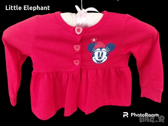 Кардиган Мини Маус"Disney"за 9-12 мес момиченце,Англия/нов