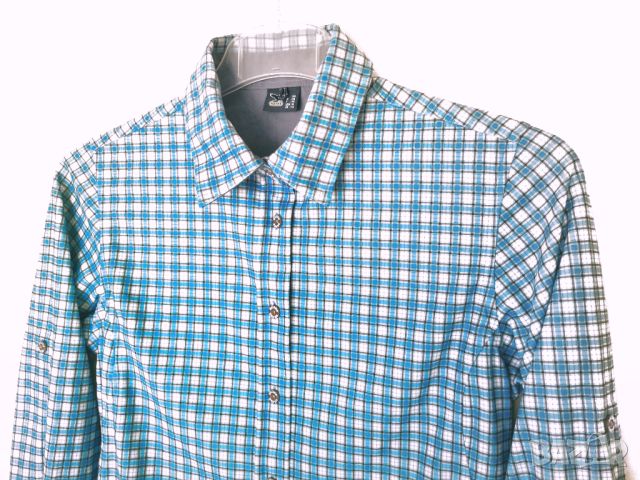 Salewa Polarlite Flannel / M* / дамска спортна ергономична поларена риза / състояние: ново, снимка 11 - Ризи - 45357445