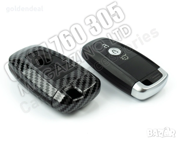 Карбонов Калъф Черупка за ключ Форд