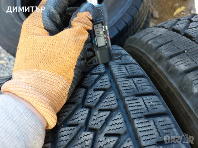 4бр.зимни BRIDGESTONE 215/65/16C 109R DOT 1118, снимка 4 - Гуми и джанти - 48599490