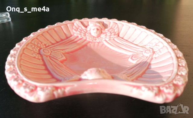 Розова купичка с ангелчета🌸👼, снимка 4 - Декорация за дома - 45147469