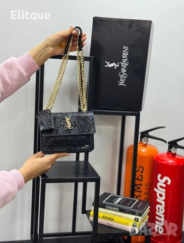 чанти Yves Saint Laurent ➡️18 Cm ⬆️13 Cm , снимка 7 - Чанти - 53472262
