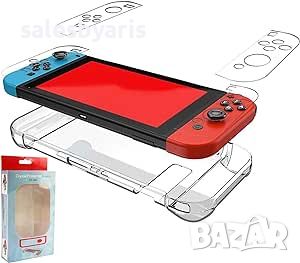 Wesoke Clear Case за Nintendo Switch и Joy-Con контролер, снимка 7 - Калъфи, кейсове - 45151493