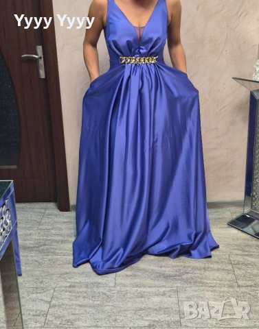 Елегантна дамска рокля , снимка 3 - Рокли - 54088247