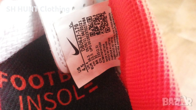 NIKE Tiempo Legend 9 Academy AG Размер EUR 36,5 / UK 4 детски бутонки 18-14-S, снимка 18 - Футбол - 53043083