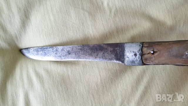 Стар кован нож с кокалени чирени, снимка 7 - Антикварни и старинни предмети - 45698549