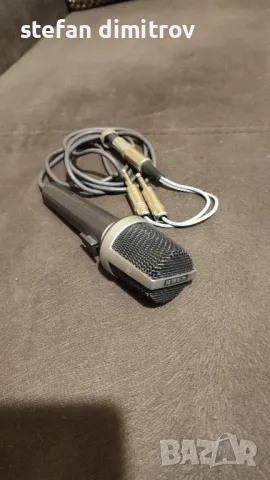 Vintage RARE Uher M517 Dynamic microphone Guitar/Voice 1960's Made in Germany, снимка 9 - Микрофони - 49049794