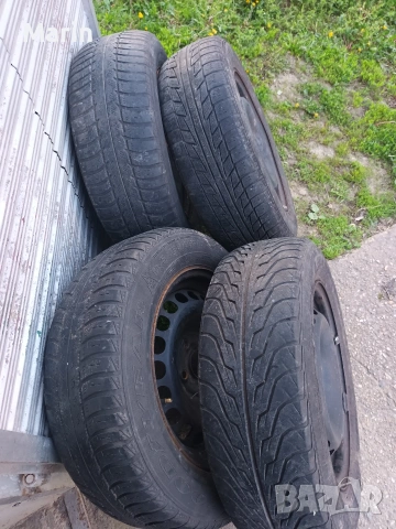 4 бр метални джанти 5× 112 15 ет 33 и 5× 112 15 ет 45