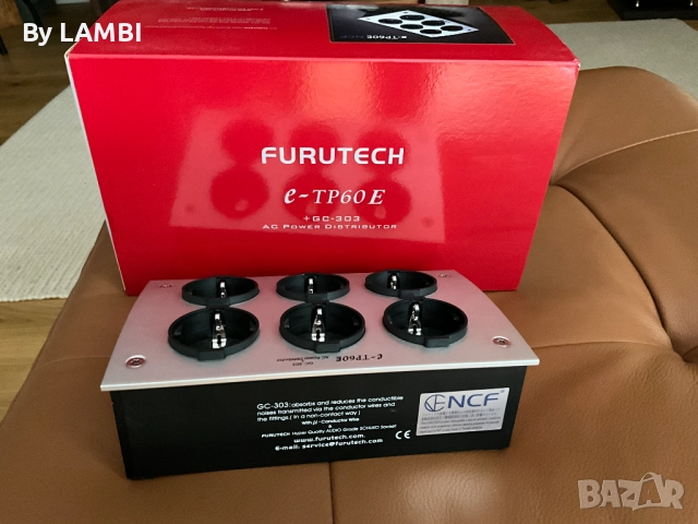 Furutech e-TP60E NCF (R) power strip Schuko 6-way, снимка 2 - Други - 51521744