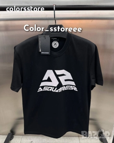 Мъжка Черна тениска Dsquared2 код IM86u
