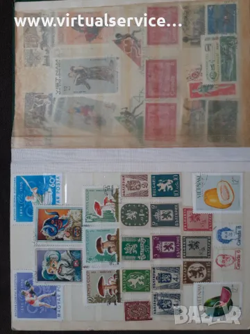 Три класьора филателия, снимка 2 - Филателия - 50310041