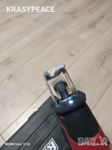 саблен трион raider на 12v.с батерия и зарядно  във куфър, снимка 5 - Триони и циркуляри - 53562214