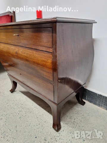 Винтидж скрин Луи XV , снимка 2 - Скринове - 53697142