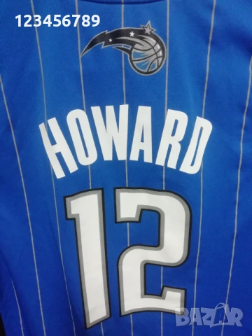 ORLANDO MAGIC ADIDAS HOWARD Оригинален потник Орландо NBA , снимка 4 - Тениски - 53843655
