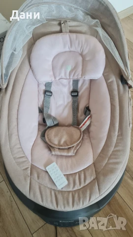KIKKA BOO Електрическа люлка-шезлонг CODIE BEIGE, снимка 4 - Детски люлки - 50844787