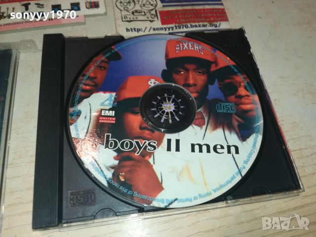 BOYZ II MEN CD 1607240840, снимка 4 - CD дискове - 46593638