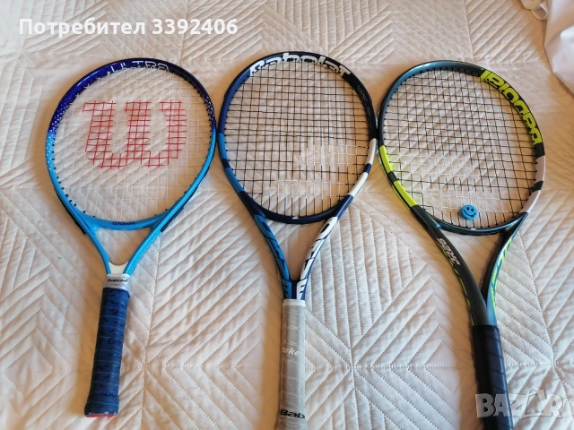 2бр. детски тенис ракети размер 23 и 25