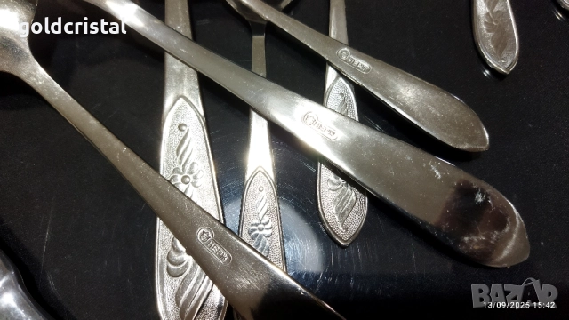 стари руски прибори за хранене , снимка 12 - Антикварни и старинни предмети - 24174075