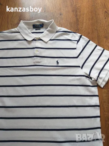 polo ralph lauren - страхотна мъжка тениска КАТО НОВА ХЛ УГОЛЕМЕНА , снимка 3 - Тениски - 46982800