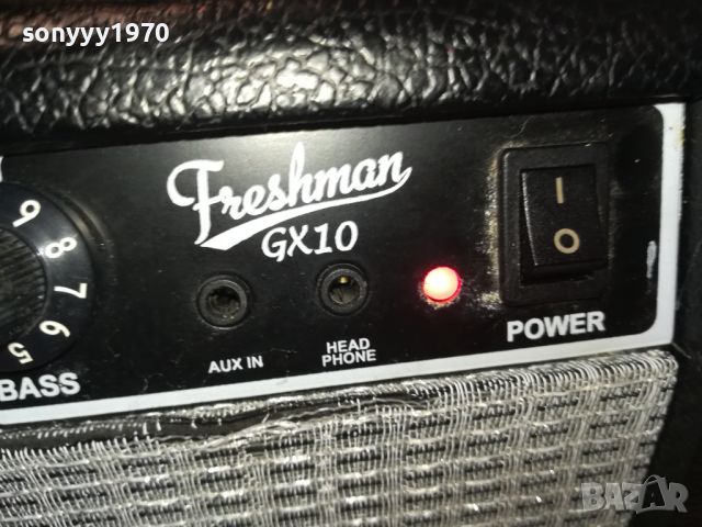FAME GX10 FRESHMAN GUITAR AMPLIFIER-ВНОС GERMANY LNWC1006241130, снимка 7 - Ресийвъри, усилватели, смесителни пултове - 46137549