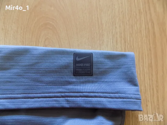 блуза nike pro найк тениска фанела потник оригинал спорт фитнес крос мъжка L, снимка 4 - Спортни дрехи, екипи - 46823021