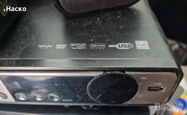 Philips 5.1 300w dvd usb домашно кино hts3180, снимка 5 - Плейъри, домашно кино, прожектори - 50222704