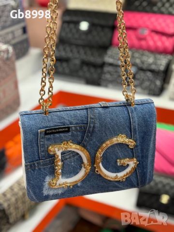 Дънкова чанта Dolce&Gabbana, снимка 4 - Чанти - 45608406