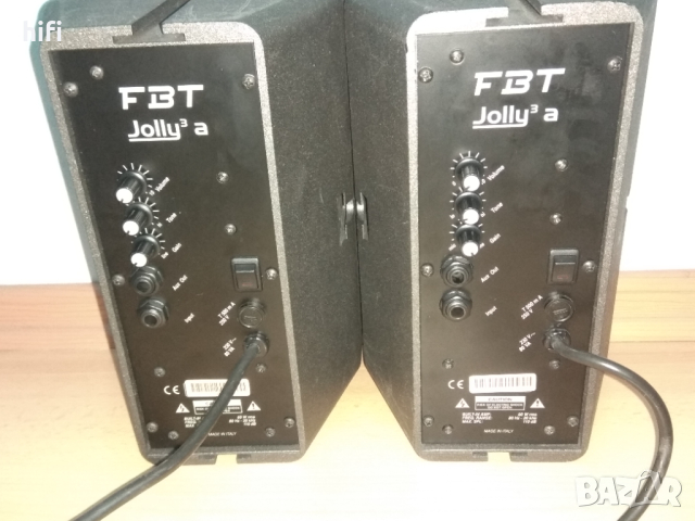 Активни тонколони FBT Jolly 3a, снимка 4 - Тонколони - 44941098