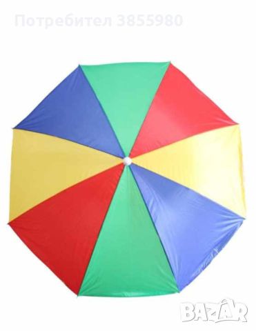 Плажен чадър Muhler 1.6, 1.8м., снимка 5 - Градински мебели, декорация  - 46466191