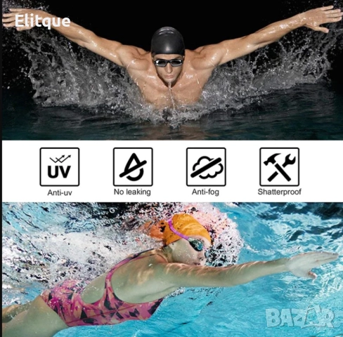 Универсални очила за гмуркане с тапи за уши, които не се запотяват - за ясно и безпроблемно виждане , снимка 8 - Други стоки за дома - 52888399