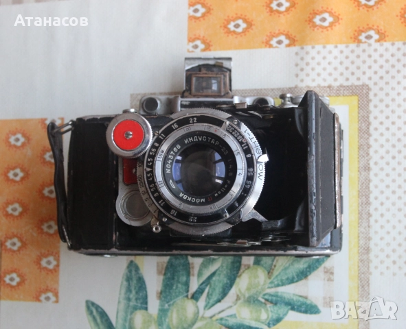 Фотоапарат Москва-2 6/9 формат, снимка 1