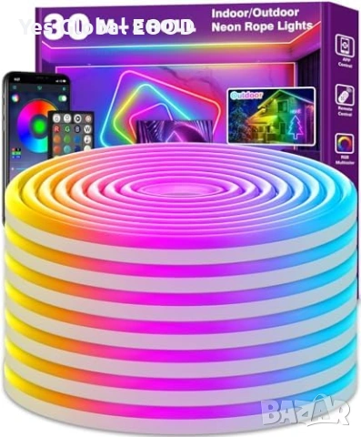 AILBTON RGB неон LED лента 30м App IP65