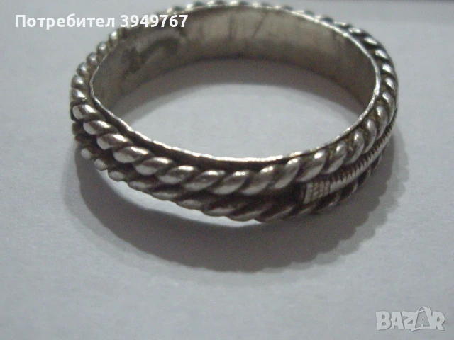 Сребърен пръстен, снимка 2 - Пръстени - 51333821