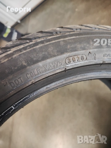 1бр.Зимни гуми 205/45/17 Кumho, снимка 2 - Гуми и джанти - 54167664