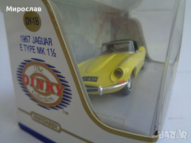 1:43 DINKY MATCHBOX JAGUAR E TYPE КОЛИЧКА МОДЕЛ , снимка 2 - Колекции - 46557953