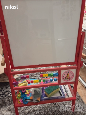 Продавам двустранна дъска за рисуване, снимка 3 - Образователни игри - 52154793