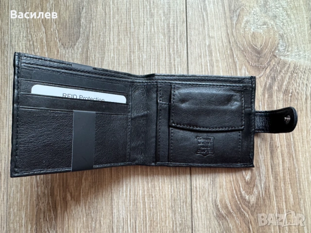 Hudson&James LONDON мъжки портфейл портмоне естествена кожа внос Англия, снимка 3 - Портфейли, портмонета - 47231338