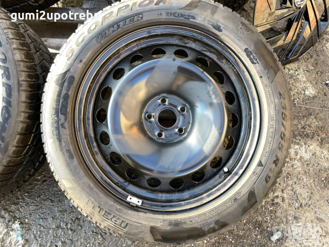 19 Джанти 5х112 Volkswagen ID.4 ID.5 ID.6 Skoda Enyaq Pirelli 235/55/19, снимка 4 - Гуми и джанти - 53584240