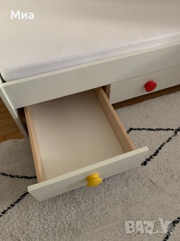 Бебешко креватче IKEA с 3 чекмеджета, снимка 7 - Бебешки легла и матраци - 45366764