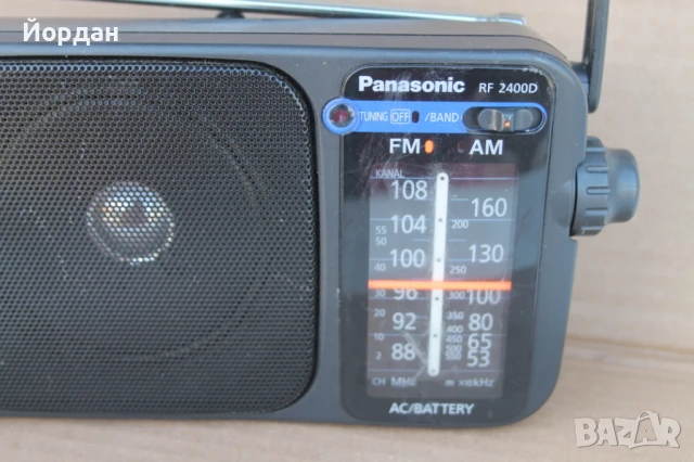 Радио ''Panasonic RF 2400D'', снимка 3 - Радиокасетофони, транзистори - 50585001