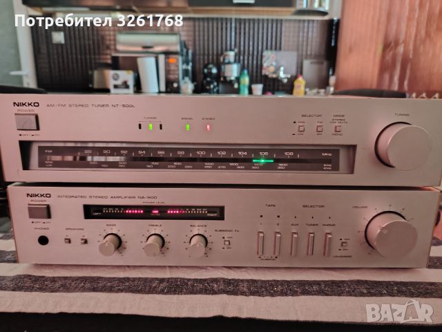 NIKKO NA-500/NT-500L, снимка 1 - Ресийвъри, усилватели, смесителни пултове - 46630724