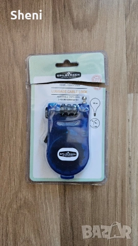 Spilbergen Многофункционална кабелна ключалка, 100 см, снимка 4 - Други стоки за дома - 53101964