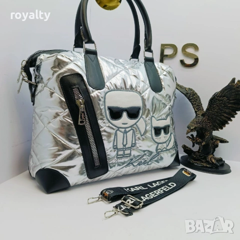 Дамски Чанти Karl Lagerfeld, снимка 6 - Чанти - 53668882