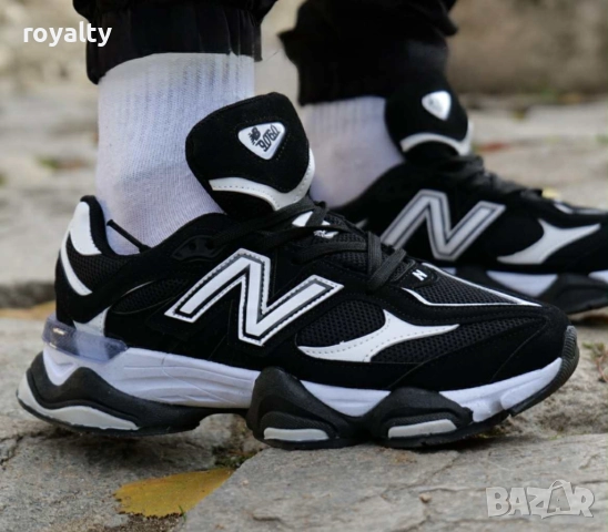 Дамски Маратонки NewBalance 9060 Цвят-Черно и Бяло