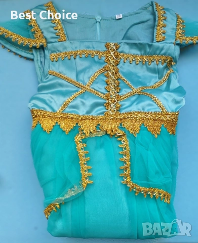 Светеща детска рокля с LED светлини в стил принцеса Жасмин, снимка 9 - Детски рокли и поли - 52823180