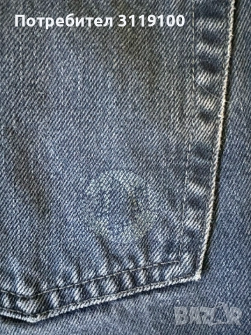 Класически сини дънки, права кройка, снимка 4 - Дънки - 52184340