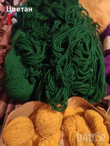 Прежда и конци, на гранчета, и топки, снимка 3 - Други - 53215366